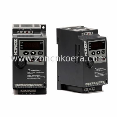 AC-omvormers Vfd-aandrijving voor motoren 1,5 kW lage spanning 220v